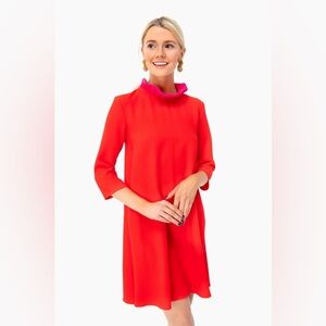 Tuckernuck Red and Pink Mini Dress
